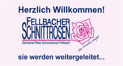 Desktop Screenshot of fellbacher-schnittrosen.de
