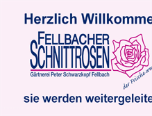 Tablet Screenshot of fellbacher-schnittrosen.de